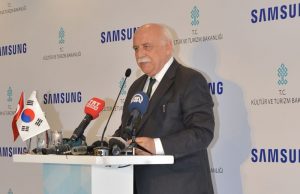 Samsung Dijital Kütüphane ‘yi Kültür ve Turizm Bakanı Nabi Avcı açtı