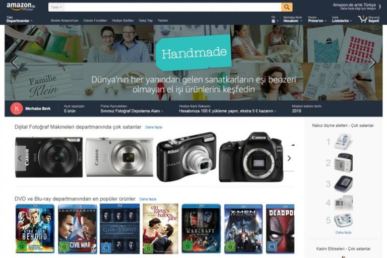 Amazon alışveriş yolunu Türkiye’ye açtı