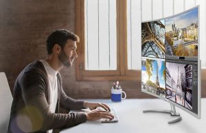 Philips’ten 40 inçlik 4K UHD kavisli monitör