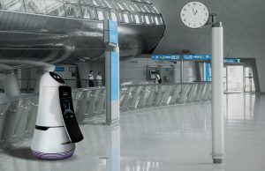 LG akıllı robot serisi CES 2017 fuarında