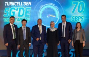 Turkcell ve Huawei’den 5G’de 70 Gbps’lik hız rekoru