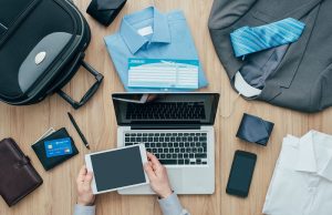 iş seyahatlerinde ticari bilgiler risk altında