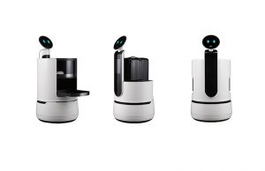 LG robot şovu: Porter Robot, Shopping Cart Robot ve Serving Robot – #CES2018