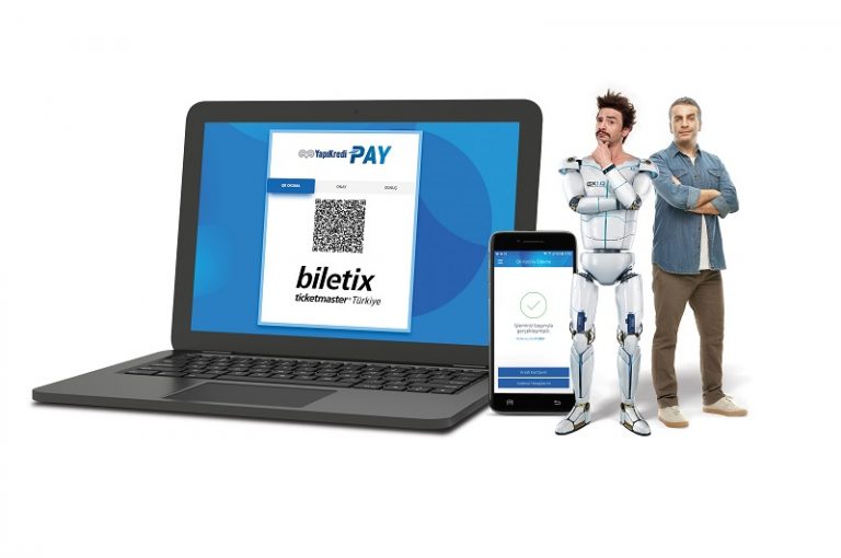 Yapı Kredi’den internet alışverişlerinde QR kod ile ödeme seçeneği