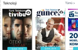 Türk Telekom e-dergi uygulaması ile sınırsız dergi ve gazete okuma keyfi