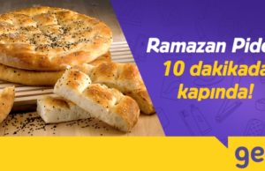 Getir ‘den Ramazan ayına özel pide servisi