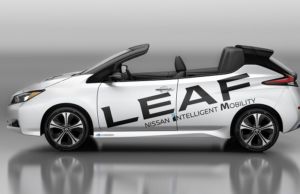 NISSAN LEAF Open Car ‘ı Tokyo’da lanse etti NISSAN LEAF Open Car