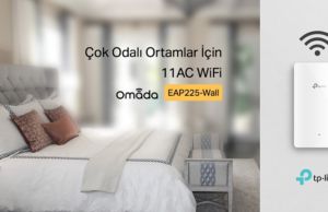 TP-Link duvar tipi erişim noktası EAP224-Wall Türkiye’de TP-Link, duvar tipi erişim noktası, EAP224-Wall