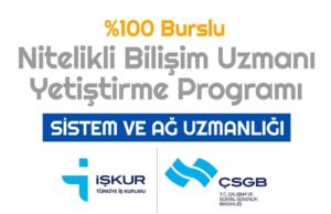 Geleceğin Sistem ve Ağ Mühendisi olma şansı!