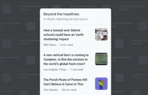 Google News için Başlıkların Ötesinde özelliği duyuruldu! Google News