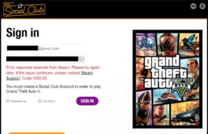 GTA 5 1000.50 Hata Kodu Nasıl Çözülür? Tüm Detaylar Burada…