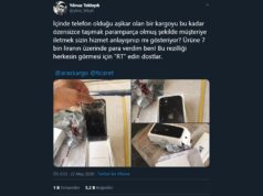 Türkiye’de internetten aldığı iPhone 11 kargo sürecinde parçalandı! iPhone 11 kargo