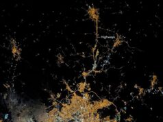 NASA Ankara Fotoğrafı – Ankara’da Gece Başlıklı Fotoğraf Paylaşıldı NASA Ankara görüntüleri