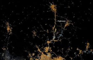 NASA Ankara Fotoğrafı – Ankara’da Gece Başlıklı Fotoğraf Paylaşıldı NASA Ankara görüntüleri