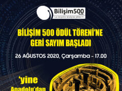 Bilişim 500 Ödül Töreni dijital ortamda düzenlenecek! Bilişim 500 Ödül Töreni