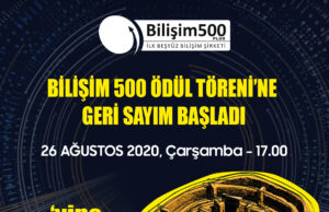 Bilişim 500 Ödül Töreni dijital ortamda düzenlenecek! Bilişim 500 Ödül Töreni