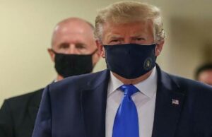 Donald Trump İlk Kez Maske Taktı: Asla Takmam Diyordu!