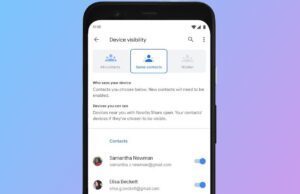 AirDrop Android’e Nearby Share ile geldi! Nearby Share