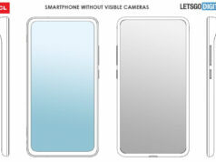 TCL görünmez kamera patenti aldığını açıkladı! TCL görünmez kamera