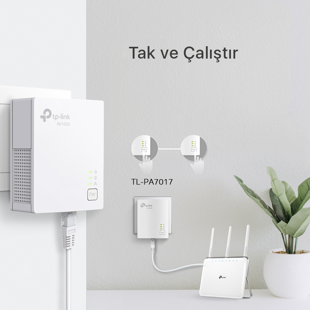TPLink ile kablo çekmeden Gigabit hızda mümkün!