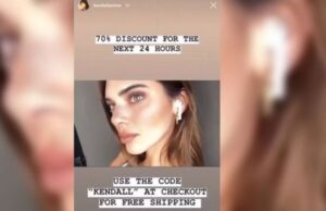 Kendall Jenner ve kardeşi Kylie Instagram’da sahte kulaklık tanıtıyor kendall jenner instagram
