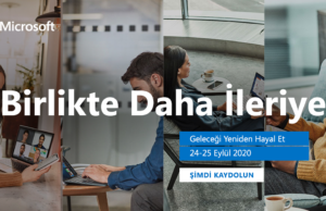 Microsoft Türkiye’nin Birlikte Daha İleriye zirvesi ile gelecek yeniden hayal edilecek Birlikte Daha İleriye