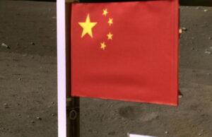 Çin Ay’a Bayrak Dikti: Dünya Tarihinde Bir İlk İşte O Görüntüler Çin Ay'a bayrak