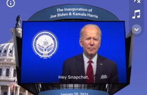 Biden Yemin Töreni İçin Snapchat Filtresi Çıkardı ABD Başkanı Joe Biden teknoloji