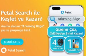 HUAWEI Petal Search oyununda kullanıcılara P40 ve Watch GT 2 kazanma şansı