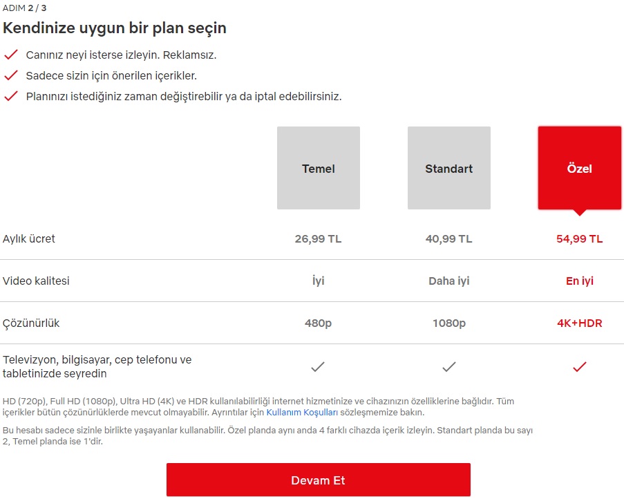 netflix uyelik fiyatlari ne kadar iste guncel 2021 fiyatlari