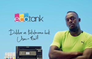 Epson, %90 tasarruflu yazıcısını dünyanın en hızlısı Usain Bolt ile tanıtacak