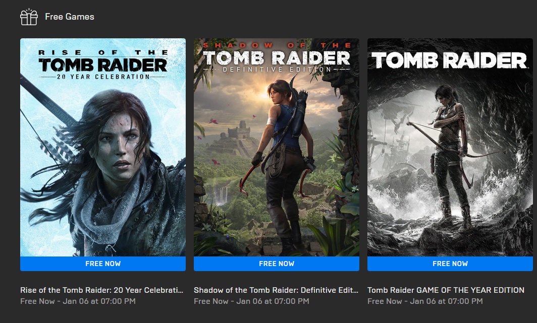 3 Tane Tomb Raider Oyunu Bedava Oldu! Hemen İndirin!