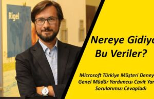 Nereye Gidiyor Bu Veriler? Microsoft Türkiye Müşteri Deneyimi Genel Müdür Yardımcısı Cavit Yantaç Sorularımızı Cevapladı.