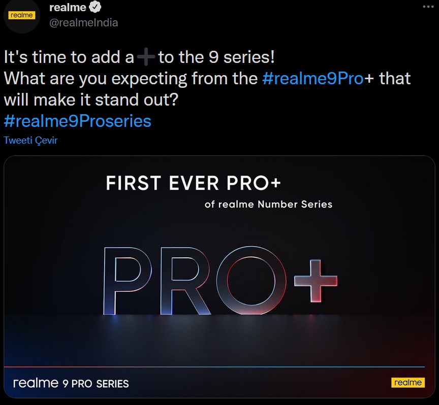 Realme 9 Pro+ Resmen Geliyor! Bazı Önemli Özellikleri Belli Oldu!