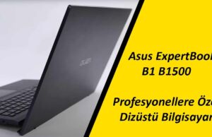 ASUS ExpertBook B1 B1500 Profesyonellere Özel Dizüstü Bilgisayar