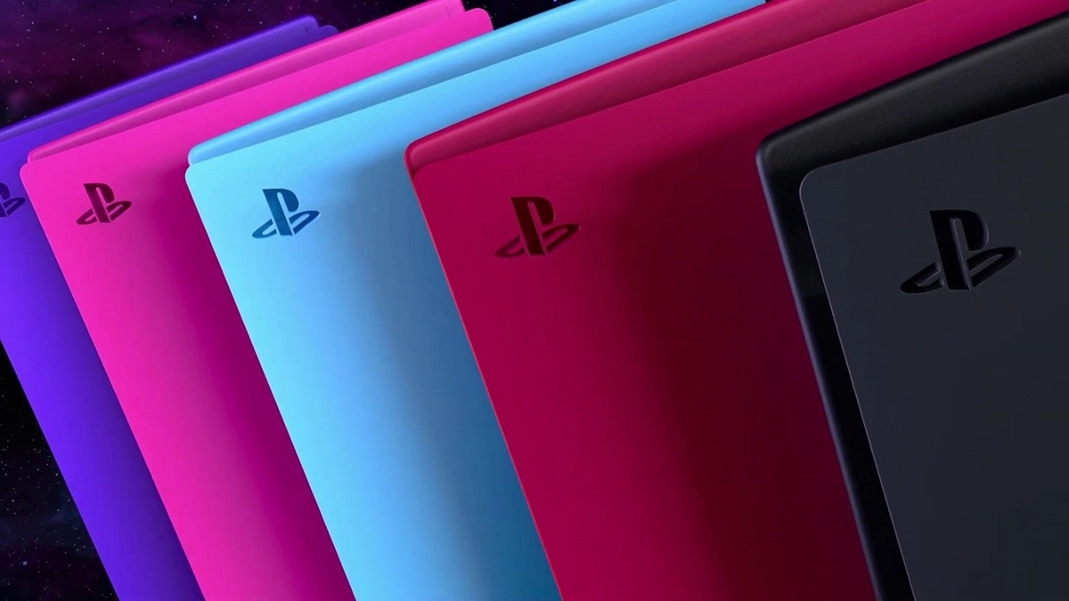 PS5 Renkli Kapaklar