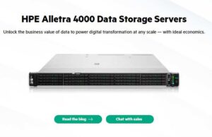 HPE Alletra 4000 Duyuruldu! İşte Veri Depolama Sunucularının Yeni Nesli