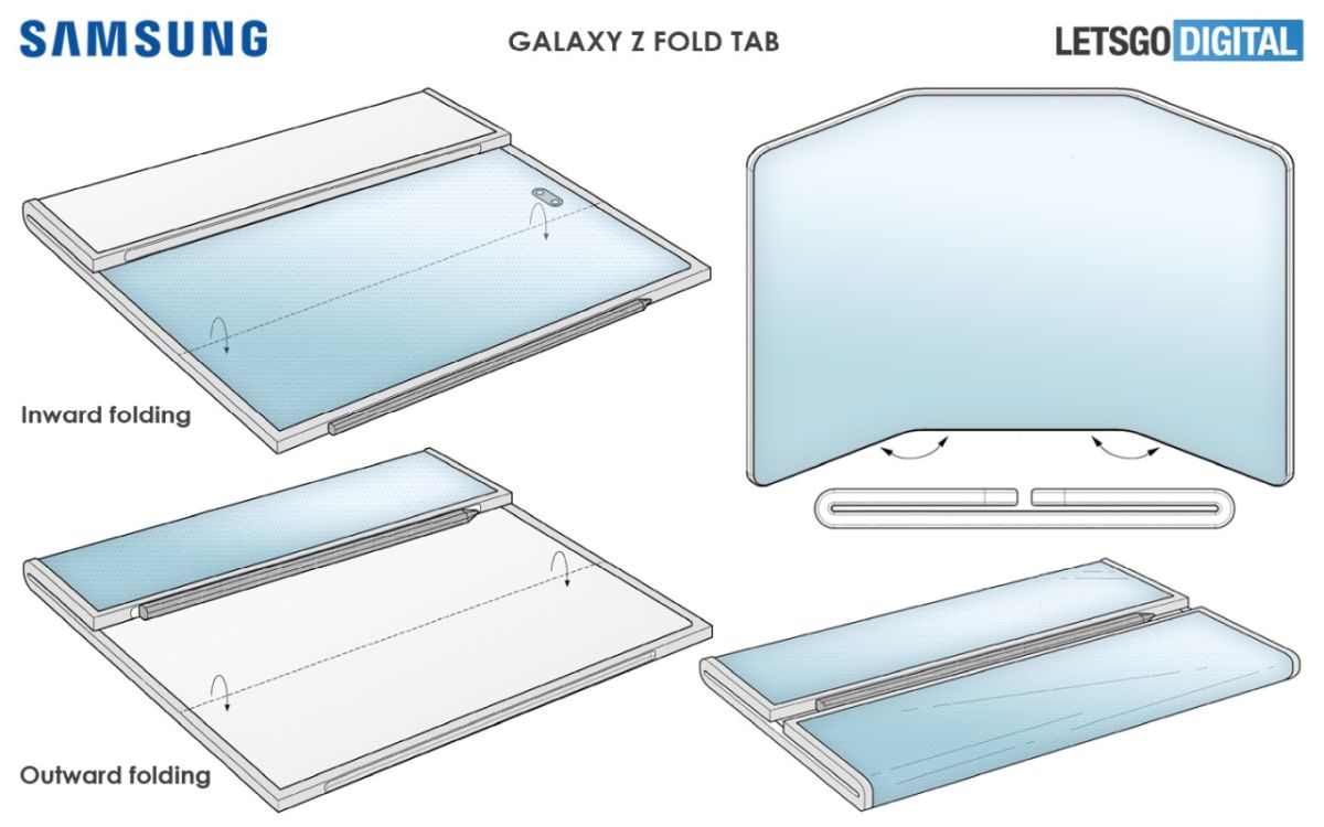 Samsung Katlanır Tablet