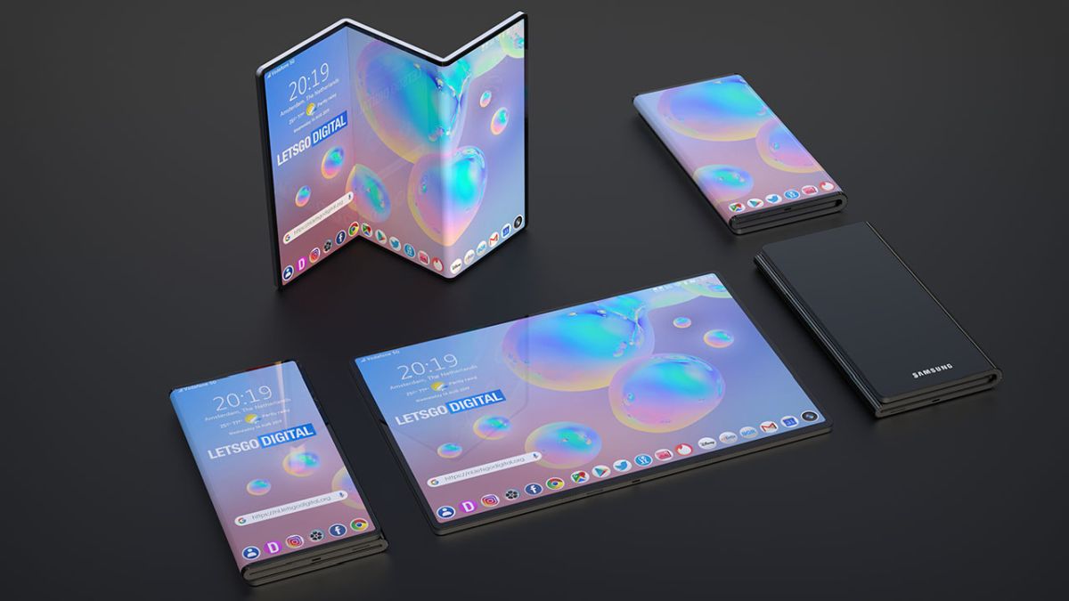 Samsung Katlanır Tablet