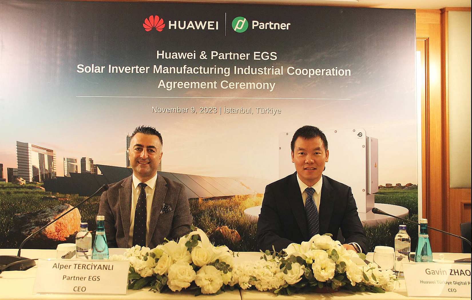 Inverter, Huawei Türkiye ve Partner EGS, Türkiye'de Inverter üretimi için işbirliğine gidiyor