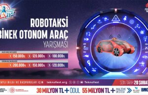 TEKNOFEST Robotaksi Binek Otonom Araç Yarışmasında Karşımıza Çıkacak