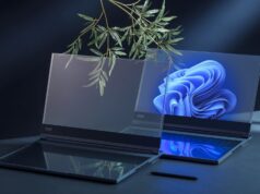 Dünyanın İlk Transparan Ekranlı Laptopu!