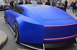 Jaguar’ın Mavi Renkli Type 00 Concept Aracı Sokaklarda