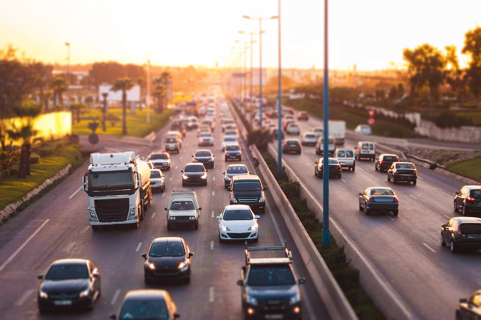 Casablanca, Morocco - 13 February 2018 : High angle view of the sahte HGS SMS dolandırıcılığı 1