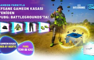 Efsane geri döndü: PUBG GAMEON Kasası yeniden oyunseverlerle buluştu PUBG GAMEON Kasası