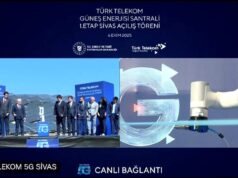 Türk Telekom, Sivas’taki Dev Güneş Enerjisi Santrali’ni 5G ile İstanbul’dan Açtı Türk Telekom 5G ile açılan GES Sivas