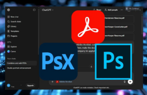 ChatGPT Artık Photoshop ve Acrobat Yeteneklerine Sahip
