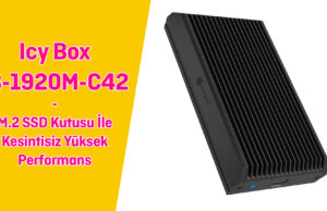 Icy Box IB-1920M-C42 M.2 SSD Kutusu İle Kesintisiz Yüksek Performans