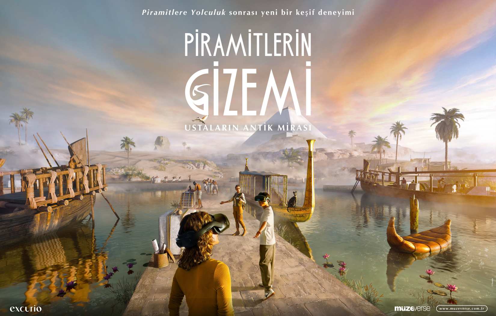 Müzeverse Piramitlerin Gizemi VR deneyimi