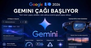 Google I/O 2026 Sonrası Yeni Gemini Çağı: Yapay Zeka Artık Sadece Yanıt Vermiyor, Harekete Geçiyor Google I/O 2026